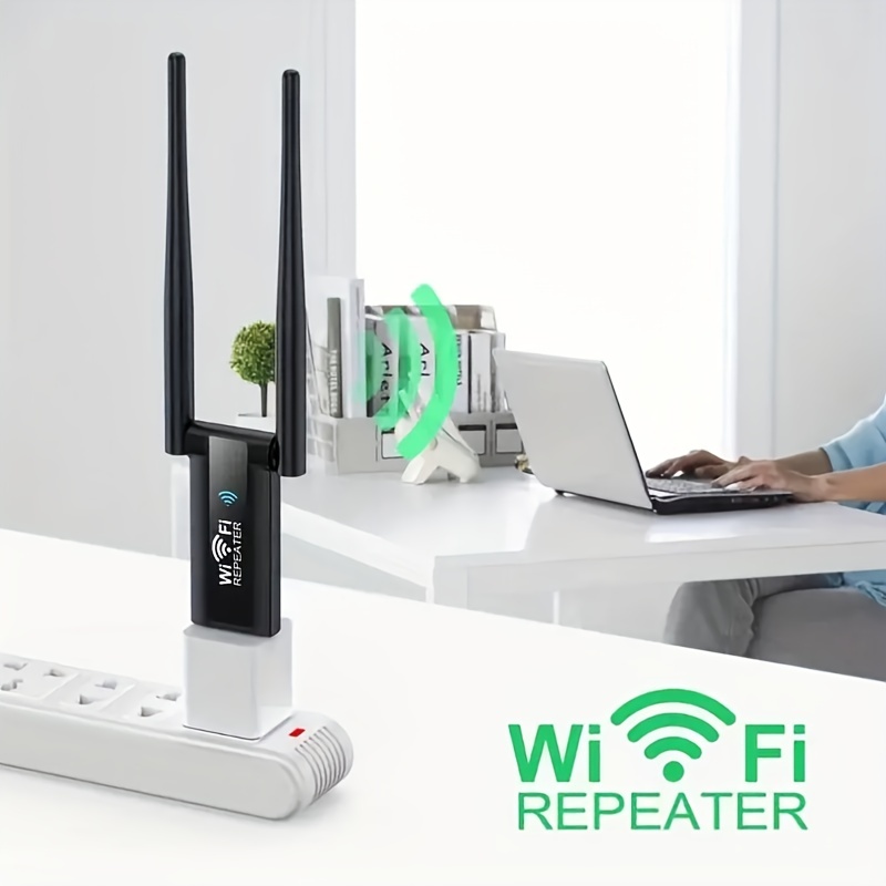 Adaptateur WiFi USB, Adaptateur Réseau sans Fil, Adaptateur Réseau sans Fil  Bluetooth WiFi Haute Vitesse 2 en 1, Angles Réglables pour PC de Bureau :  : Informatique
