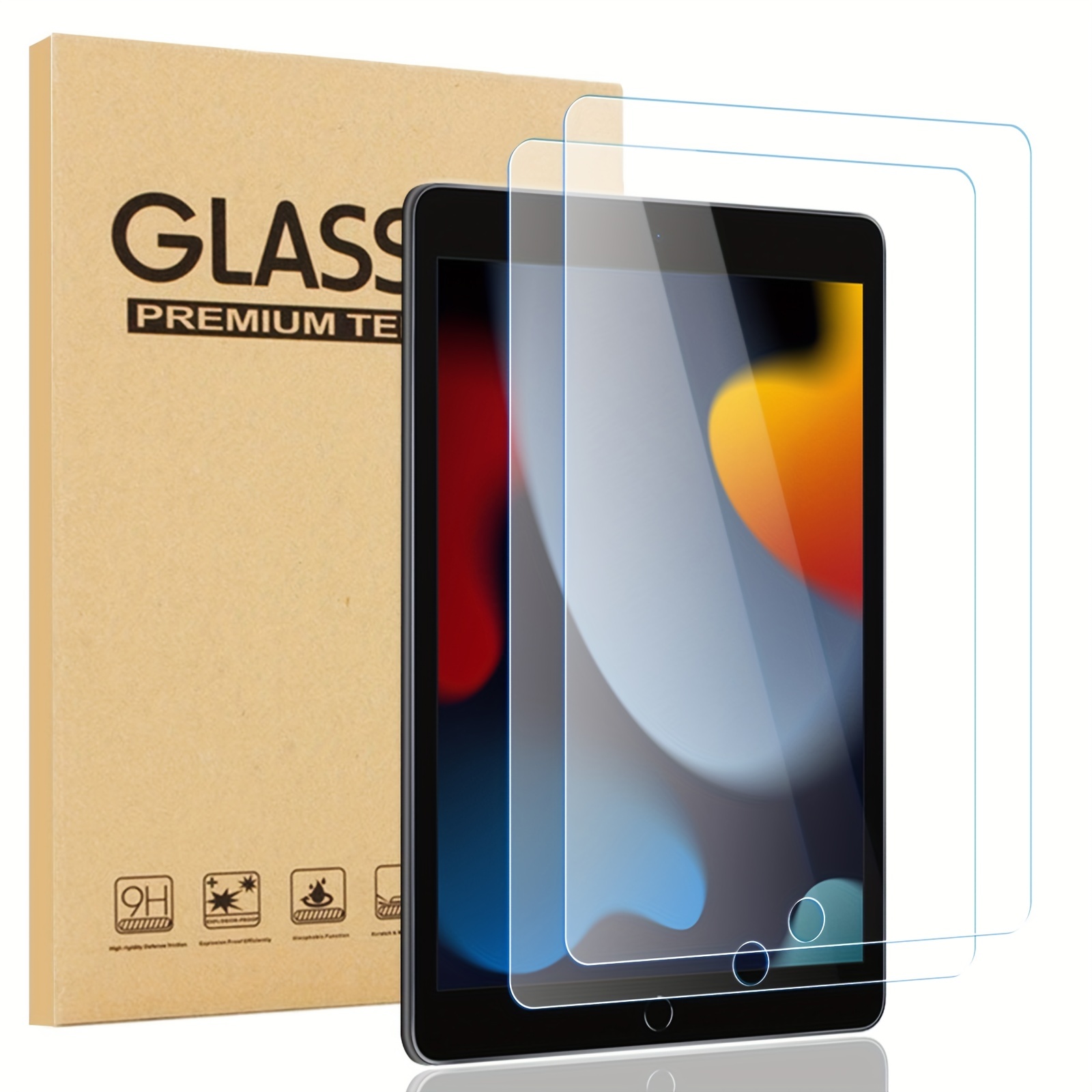 Protecteur d'écran en Tempered Glass anti-lumière Blue pour Apple iPad 10.2  pouces