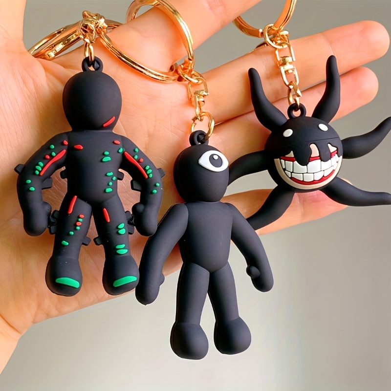 Cute Cartoon Doll Keychain - Adorable Bag Charm And Car Key Ring Accessory  - Temu Austria