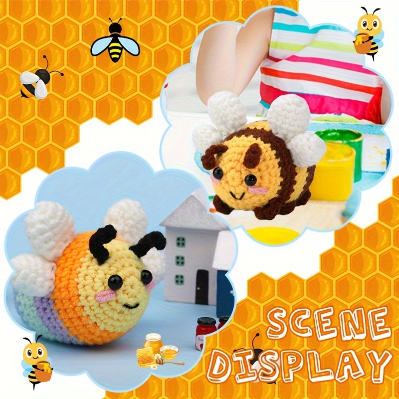 DIY Crochet Kit Honey Bee