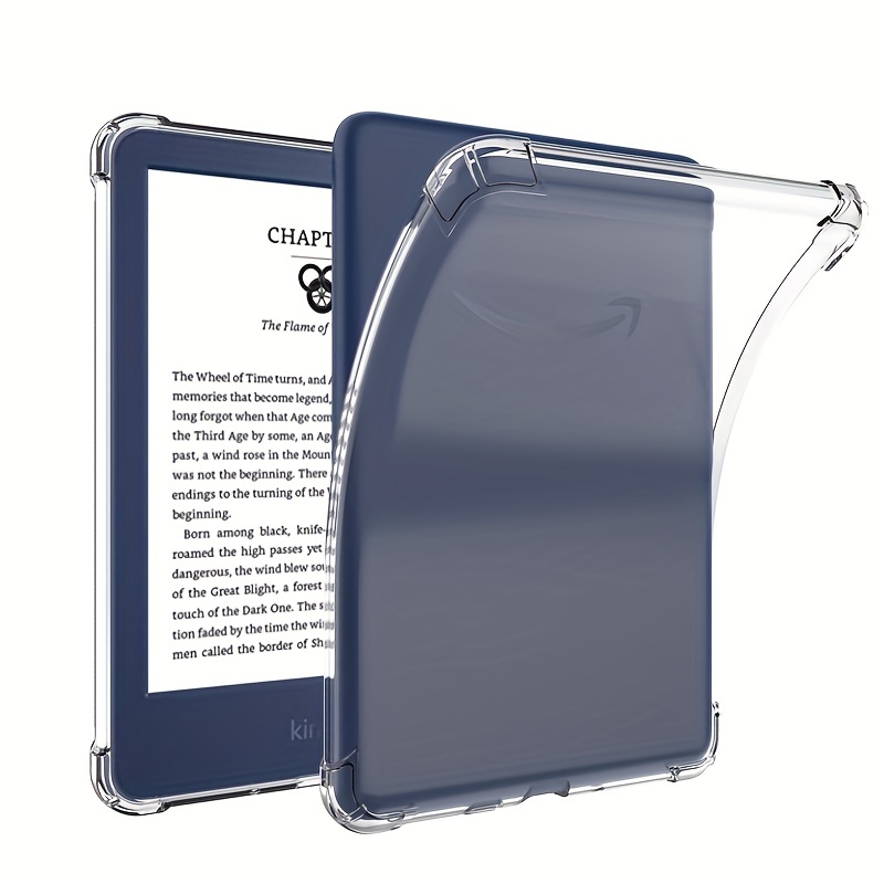 

Compatible With Paper White 11th Case, Silicone Clear Soft Case Cover Bumper Transparent Protective Case Compatible For Paperwhite 11th 2021 6.8-inch