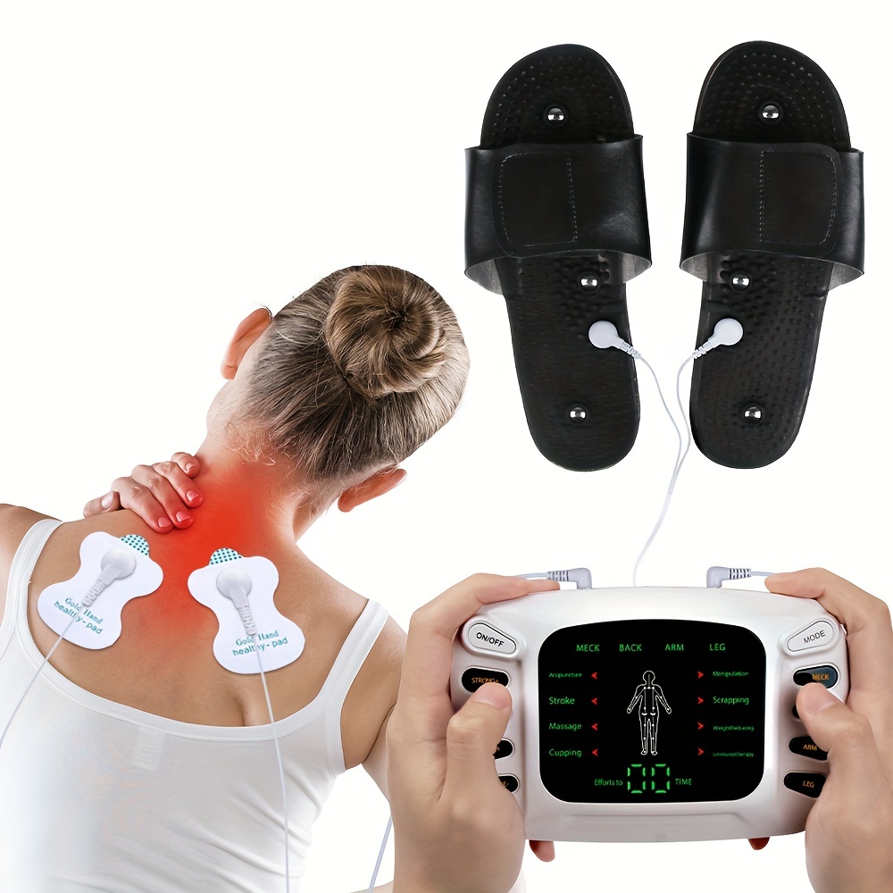 Electric Shock Electric Therapy Estim Massager Pulse Stimulat Muscle  Massager