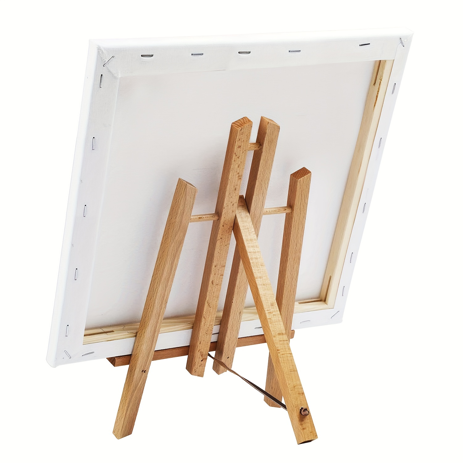 Meeden Easel With Canvas Sets, Tall Beechwood Tabletop Painting Easel And  Stretched Canvas For Adults Artist Painting Party, Craft Drawing,  Decoration Sets, - Temu Italy