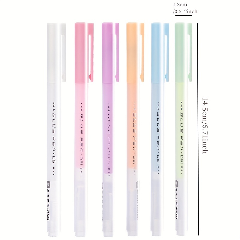 1pc Color Glue Pen Quick-dry Glue Pen Perfect For Students