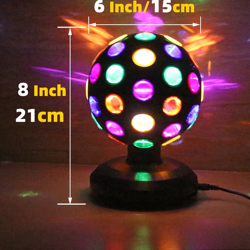 Achat Lampe disco PartyFunLights - rotative - DEL - 8 en gros