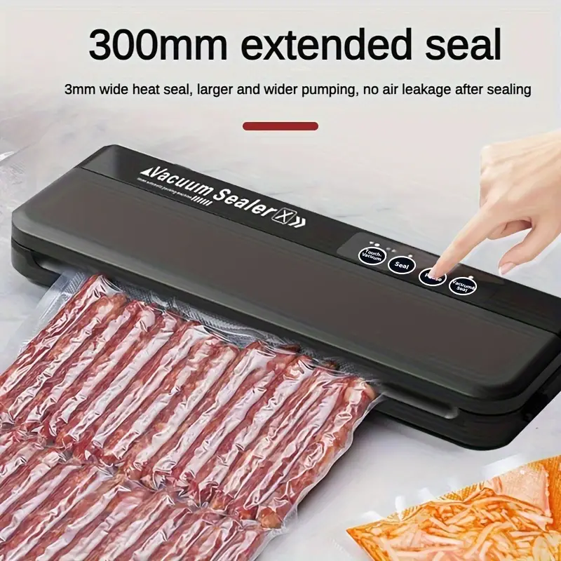 Fully Automatic Vacuum Sealer, Extended Plus Automatic Lock Buckle