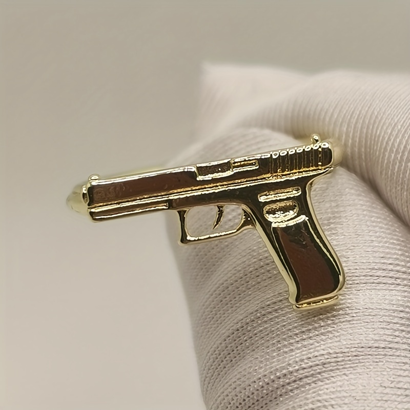 Men's Retro Punk Pistol Ring