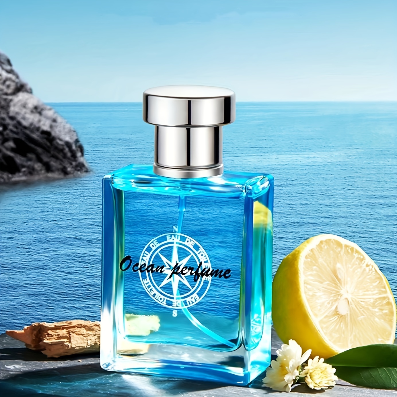 Chanel Bleu de Eau de Parfum Spray for Men, 1.7 Ounce Wood 1.7 Fl Oz (Pack  of 1)