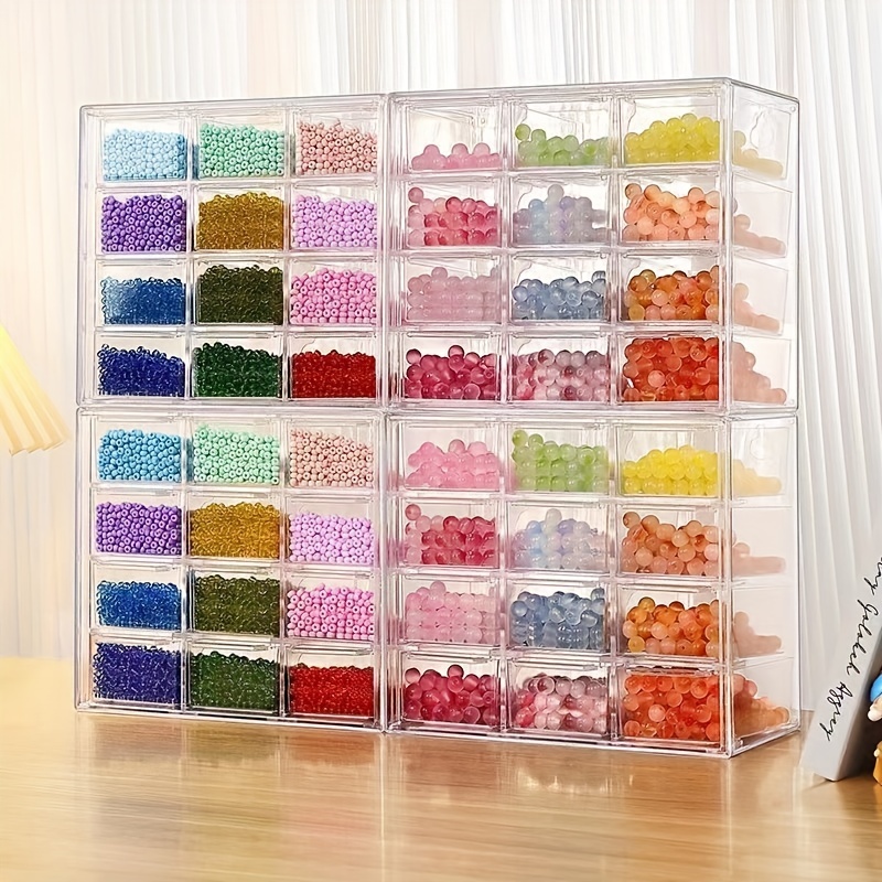 Elizabeth Ward Bead Storage Box Rice Beads Diamond Storage Nail Jewelry  Storage Box