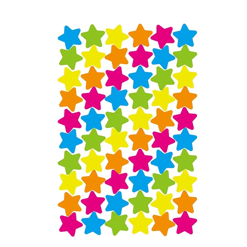 Star shape sticker