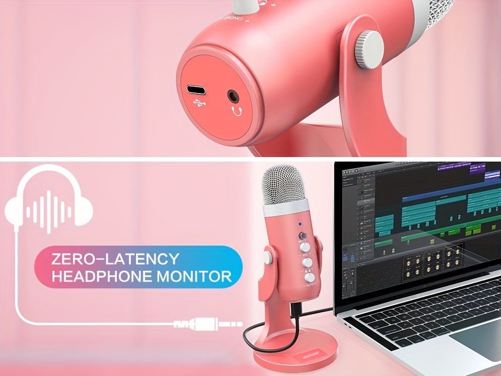 Le Microphone USB Haomuren Microphone À Condensateur Pour - Temu Luxembourg