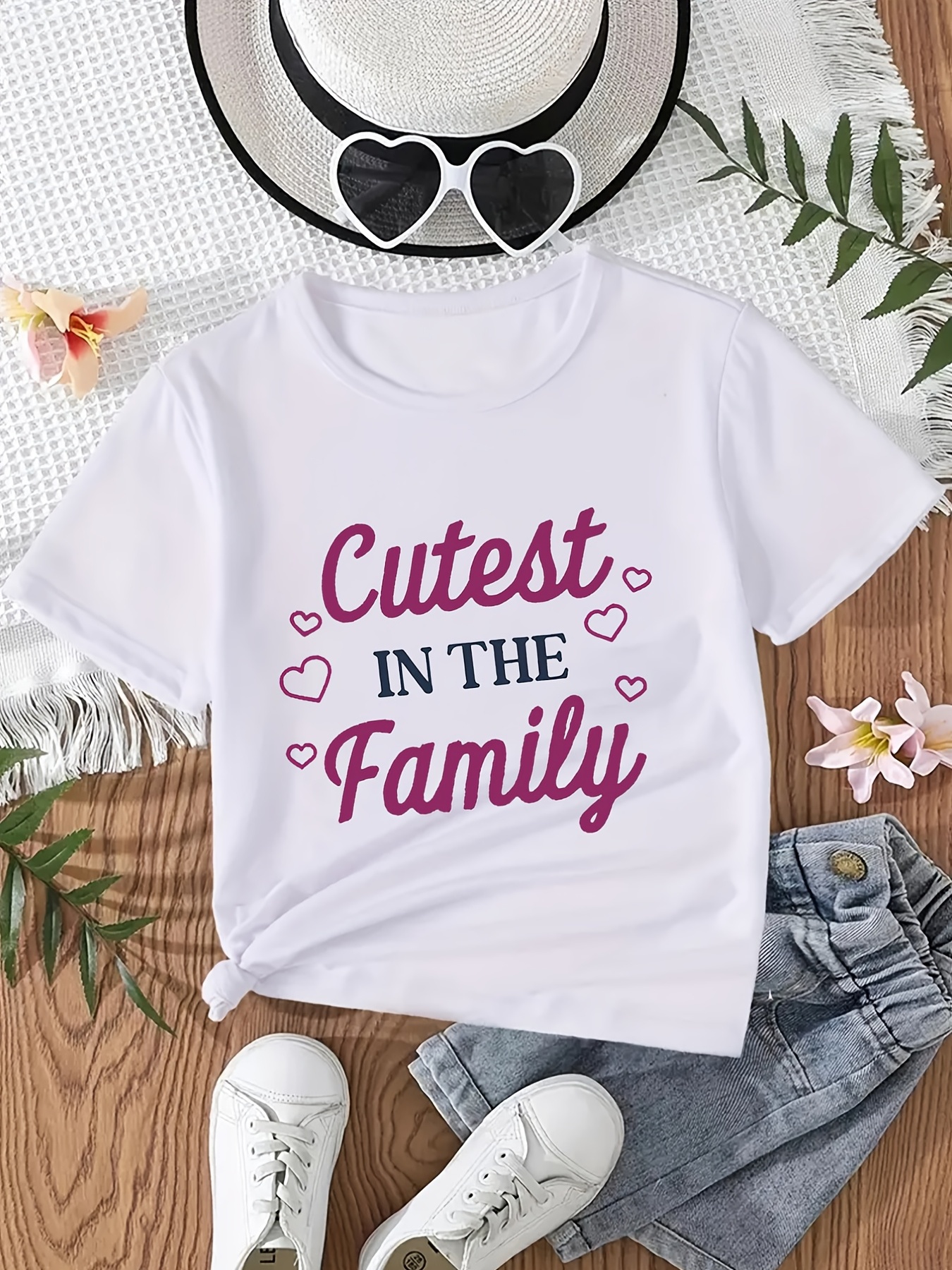 Camiseta Divertida Letras Ni as Impresi n