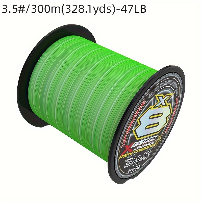 Braid Line YGK PE X8 UPGRADE Braided Fishing Line 14LB 80LB 300m