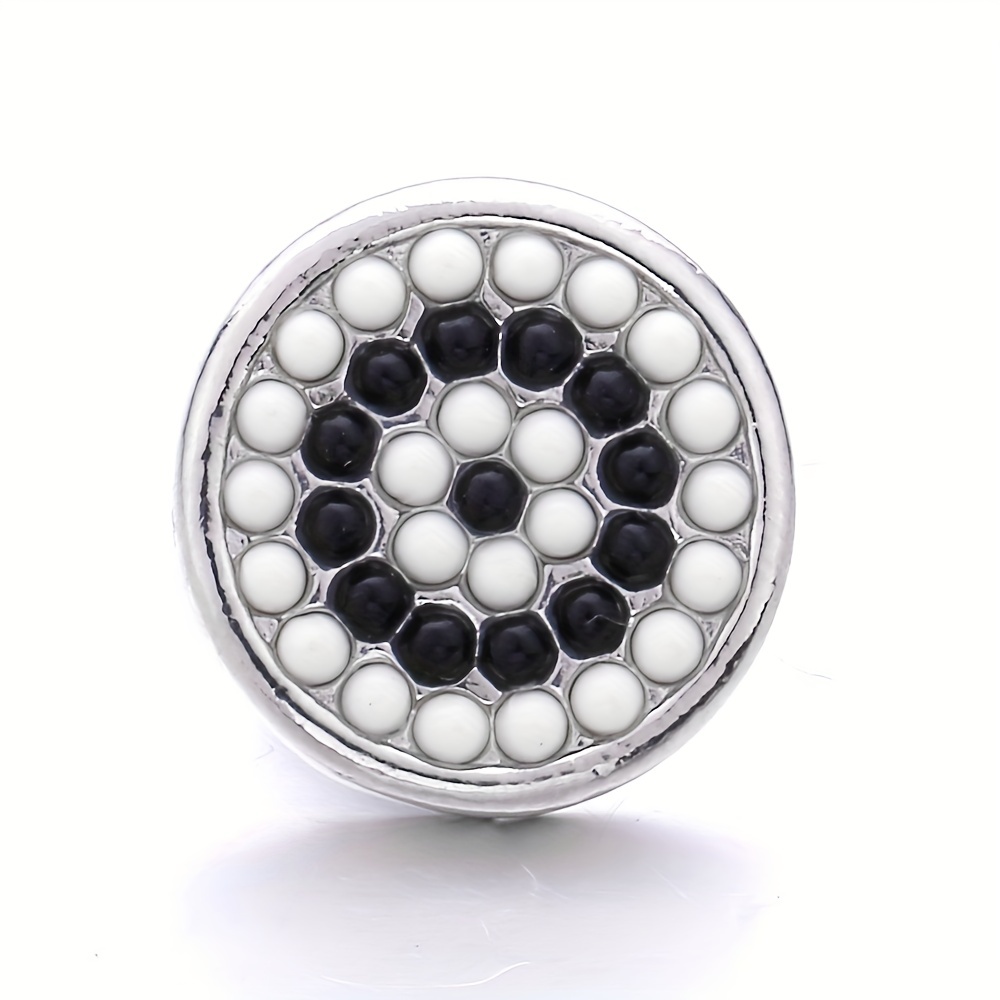 18mm Snap Button Jewelry DIY Accessories Material