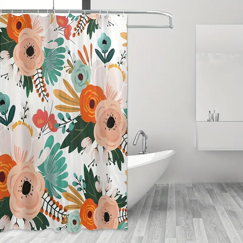 Shower Curtains Linen Shower Curtain Bathroom Decor, Waterproof Shower  Curtain in Various Colors 