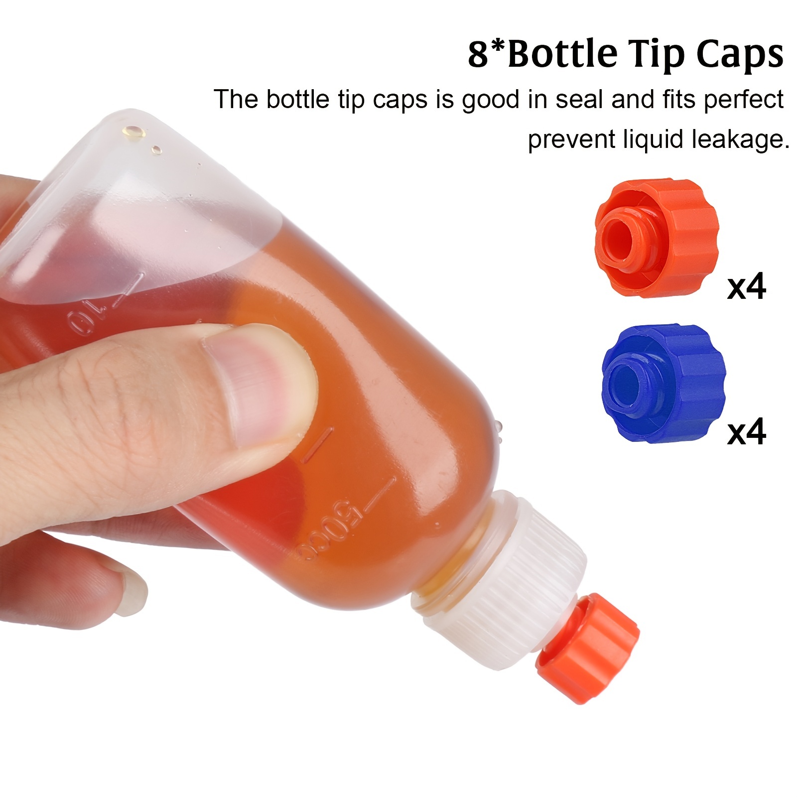 1 Set Small Needle Bottle Needle Tip Squeeze Bottle for Home Craft