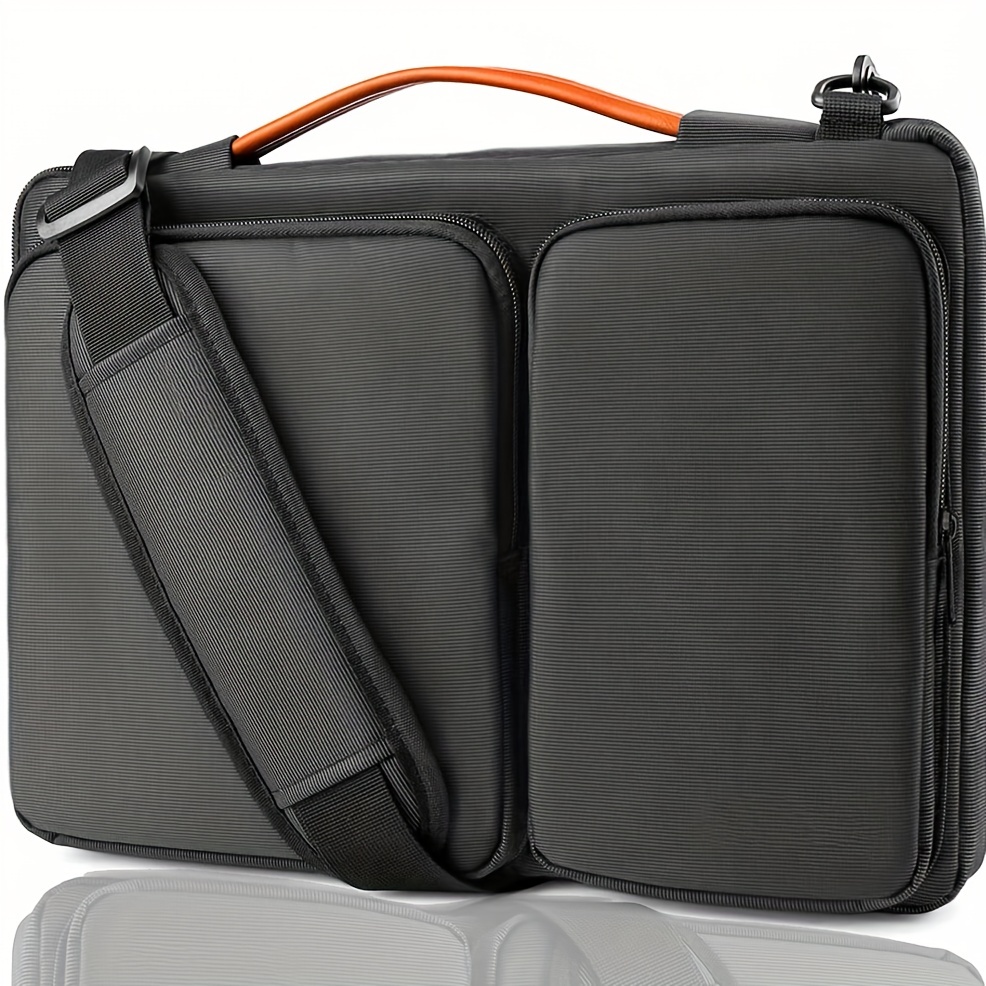 13/14/15.6 Inch Laptop Shoulder Bag,Waterproof 360 Protective Case Fit  13/14/15.6 Inch Laptop With Shoulder Strap And Design Handle