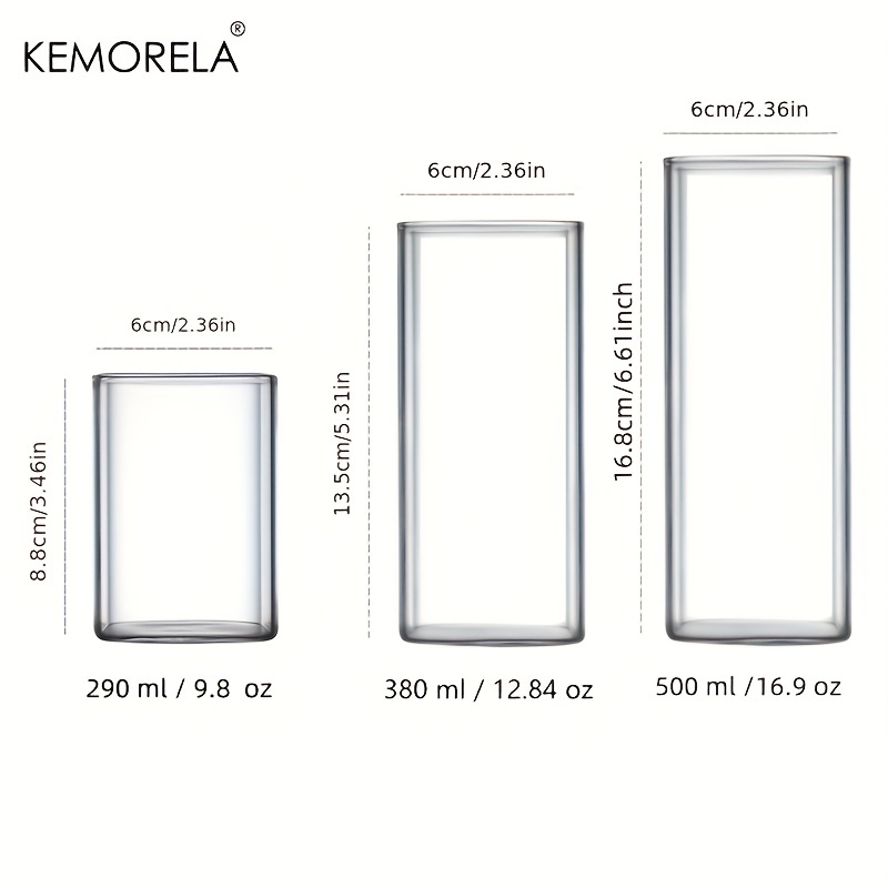 Heat resistant Square Glass Cup Perfect For Ice Coffee And - Temu