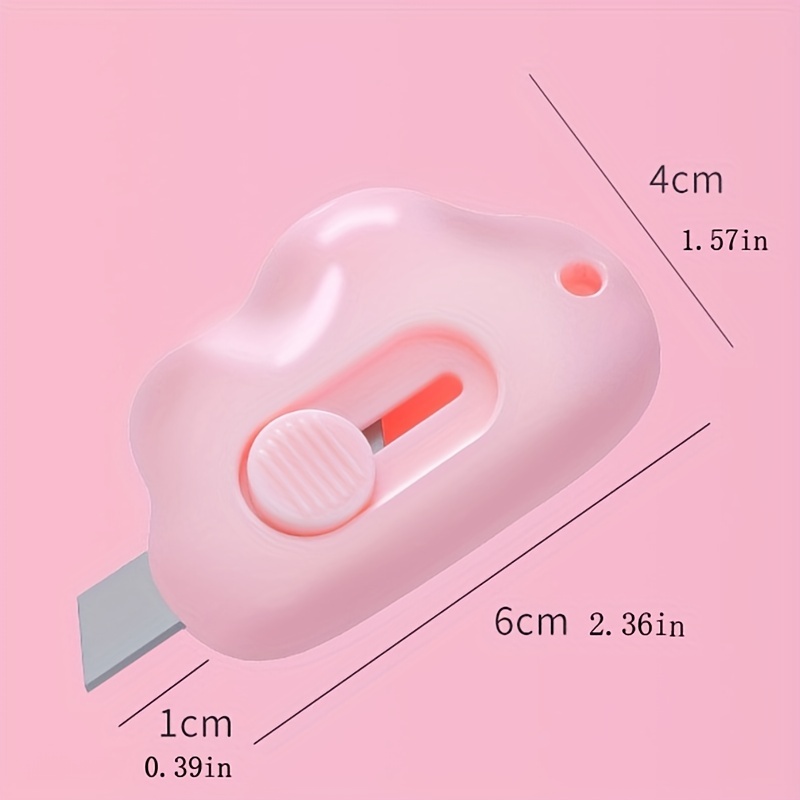 Cute Cloud Shape Mini Portable Utility Knife Assorted - Temu