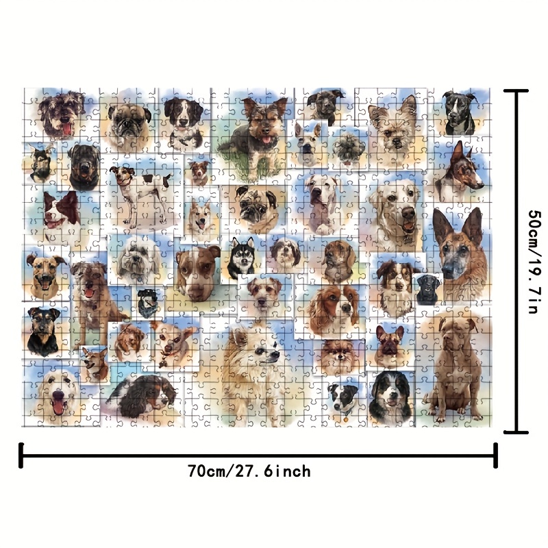 Cute Chihuahua Animal Shaped Jigsaw Puzzles Cute Wooden Puzzle Family  Puzzle Gifts