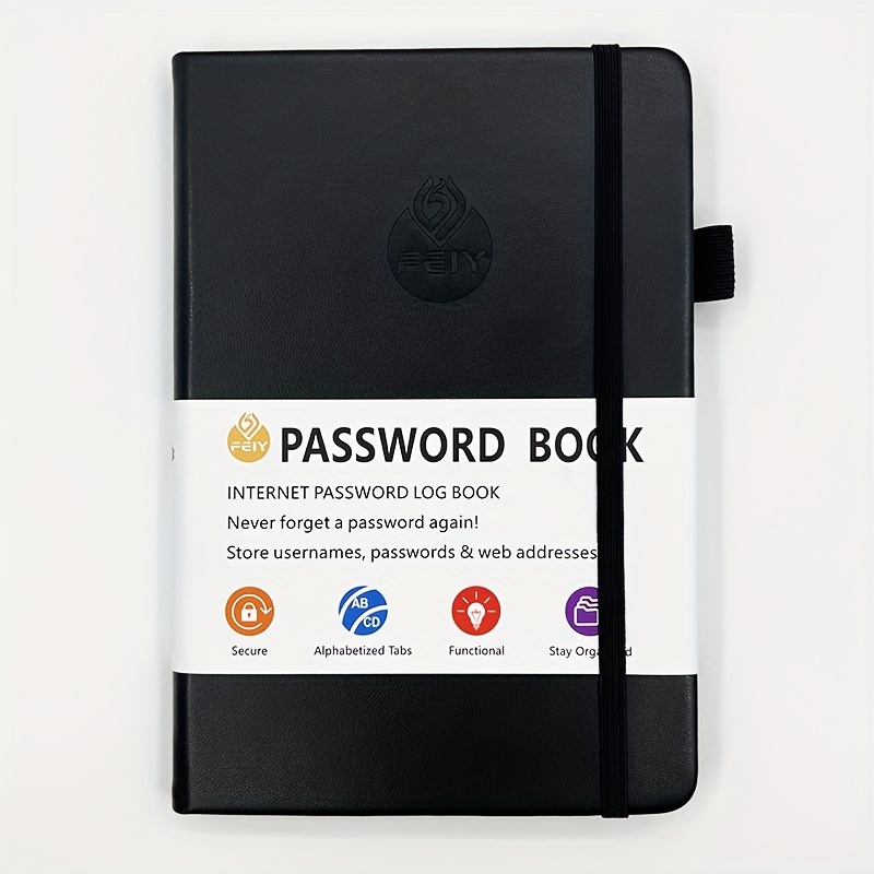 Internet Address & Password Logbook