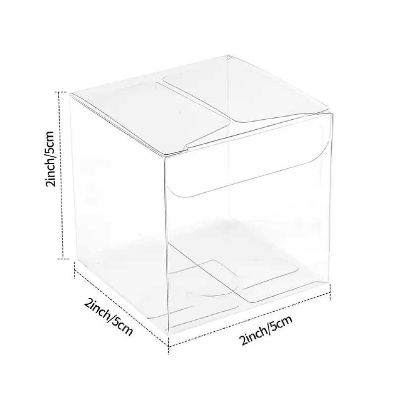 Clear Favor Boxes, Plastic Gift Boxes Small Clear Boxes Transparent Cube  Boxes Pet Boxes For Wedding, Party, Bridal Shower, Baby Shower, Packaging  Box, Candy Box, Chocolate Packaging Box, Party Favors, Birthday Decor