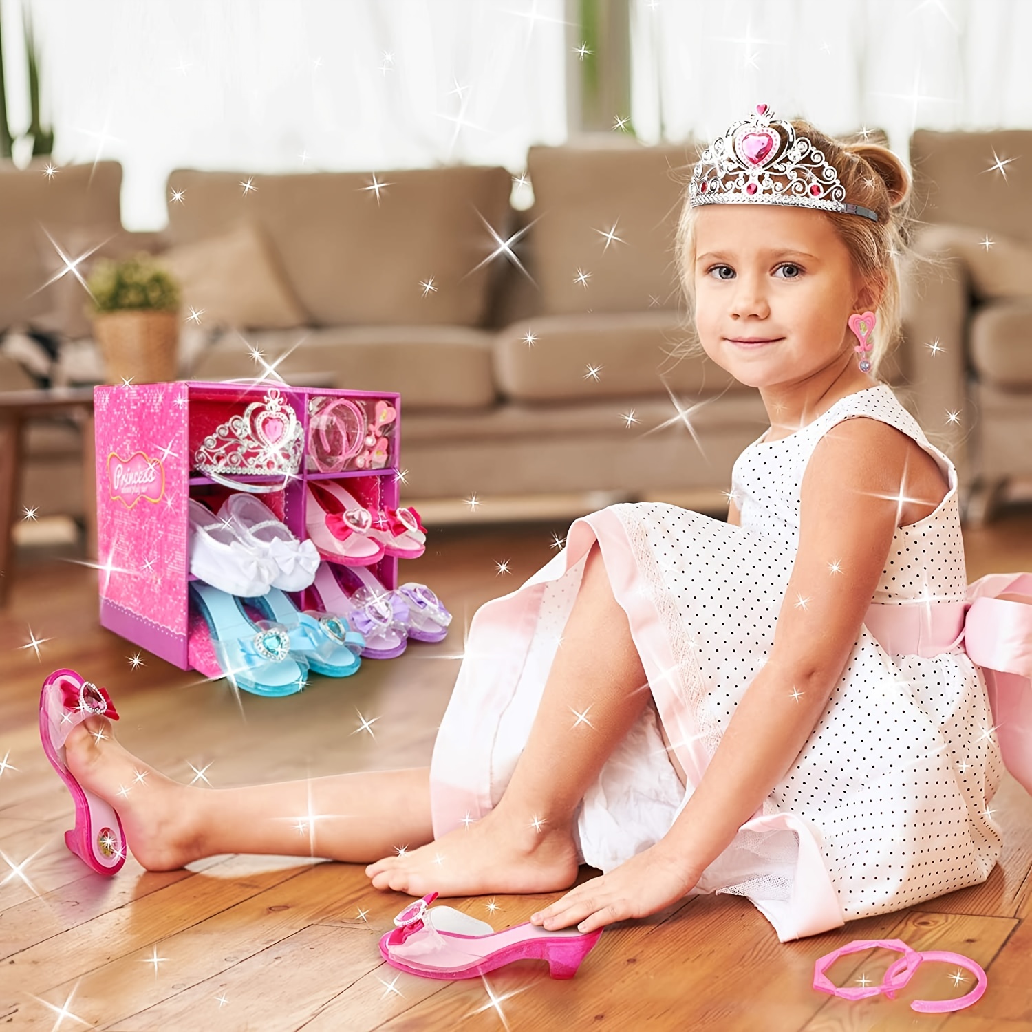 PrinceSasa Little Baby Girl Princess Lace Ruffles Socks Set : :  Clothing, Shoes & Accessories