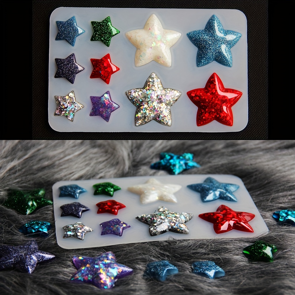 Shell Star Silicone Mold Resin Silicone Mould Jewelry Making Epoxy