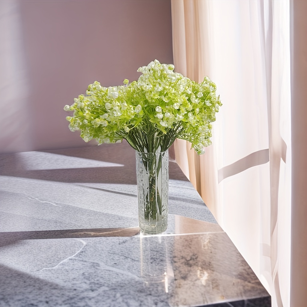 Baby Breath Flowers fake Gypsophila Plants Artificial Baby - Temu