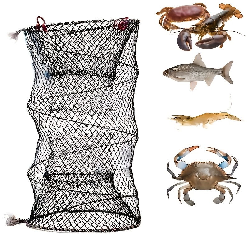 Fishing Trap Lobster Crawfish Shrimp Portable Folded Cast - Temu Canada