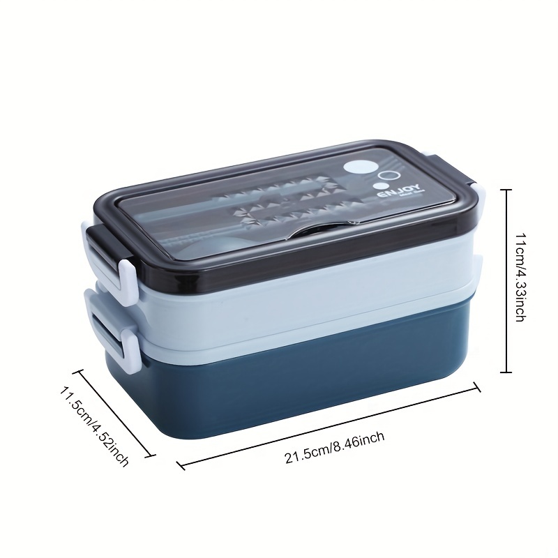 Layers Rectangular Insulated Hot Food Container Stainless Steel