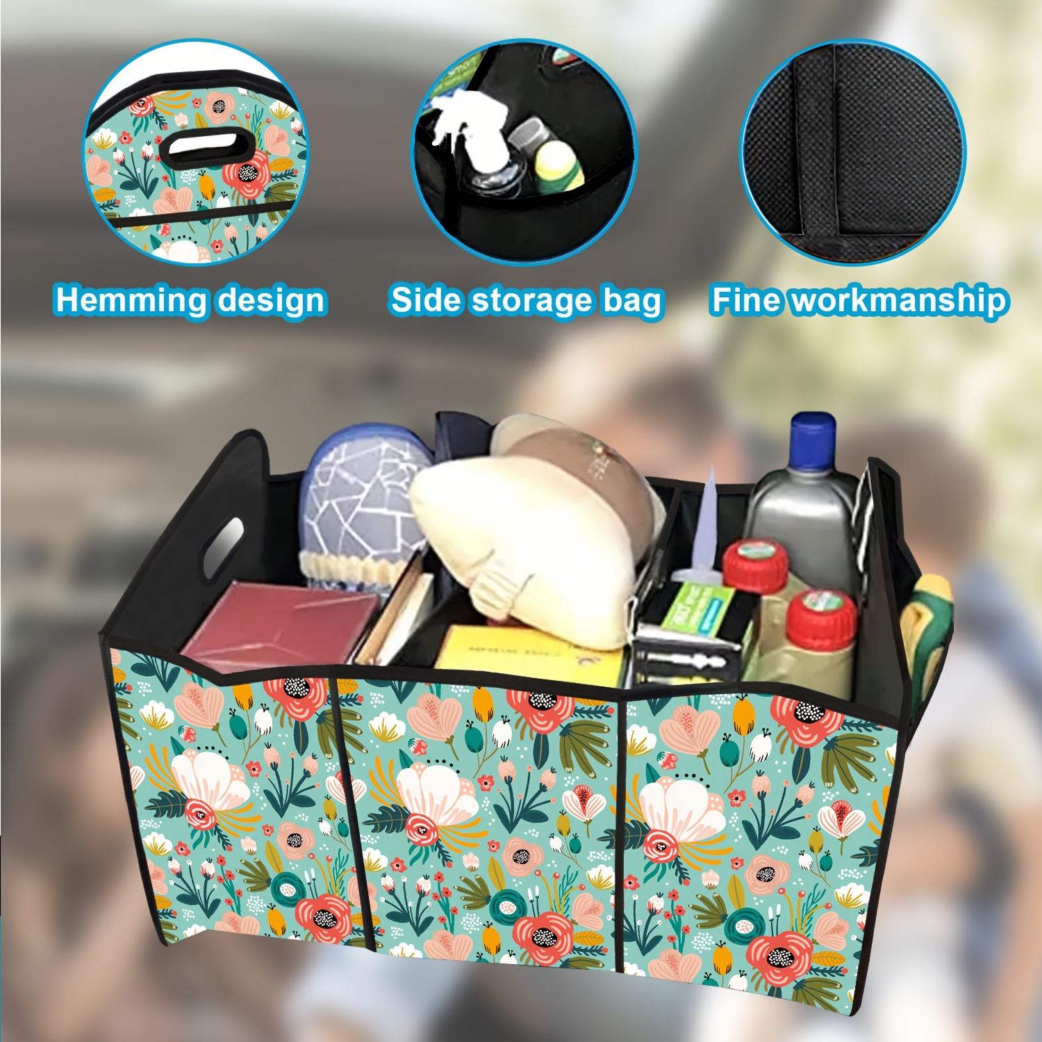 Leermoo Car Storagebox Trunk Organizer Boxes – Available In - Temu