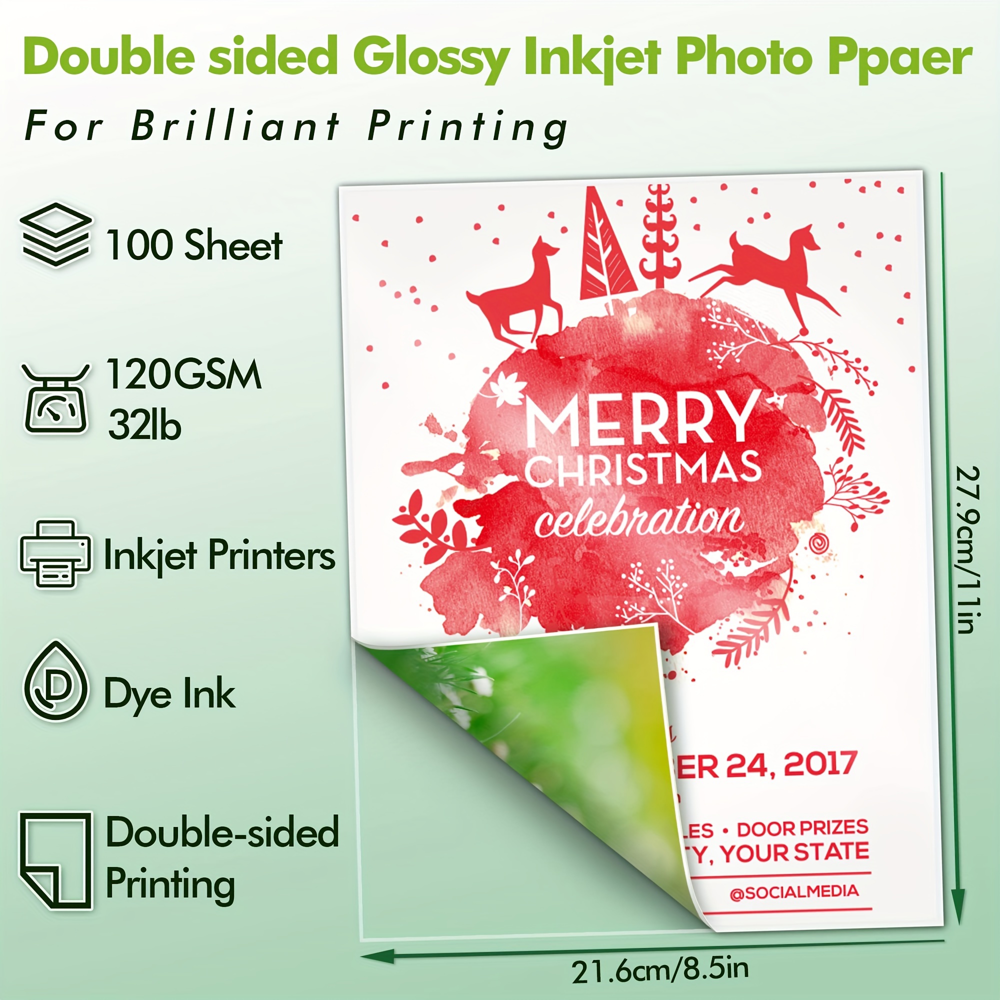 KOALA Papier Photo Double Face Mat pour imprimante LASER, A4, 250 g-m², 100  feuilles. Convient pour l'impression de Photos, Brochu - Cdiscount  Informatique