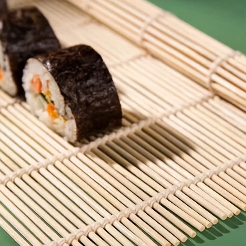 Sushi Rolling Mat, Domestic Sushi Bamboo Rolling Mat, Non-stick Sushi Mat,  Commercial Sushi Tools, Sushi Supplies - Temu