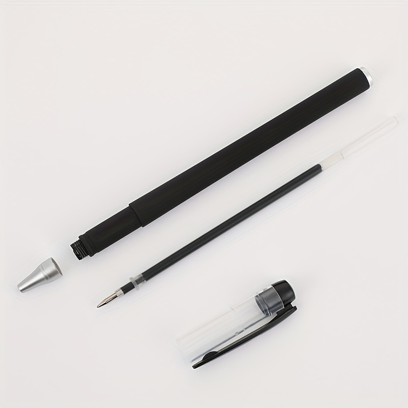 Bolígrafo de gel para firma de estudiante, bolígrafo de tinta negra de  0,5mm, material escolar para oficina Adepaton CPB-US-CJZ1066-2