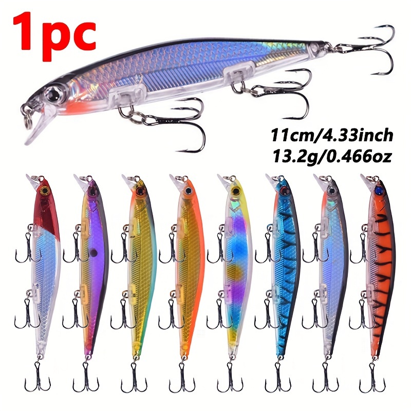 2.25 Crappie Minnow - Lures & Baits - Single Color / Pre-made - GW  Admiral's Custom Lures and More, Fishing Lure Maker