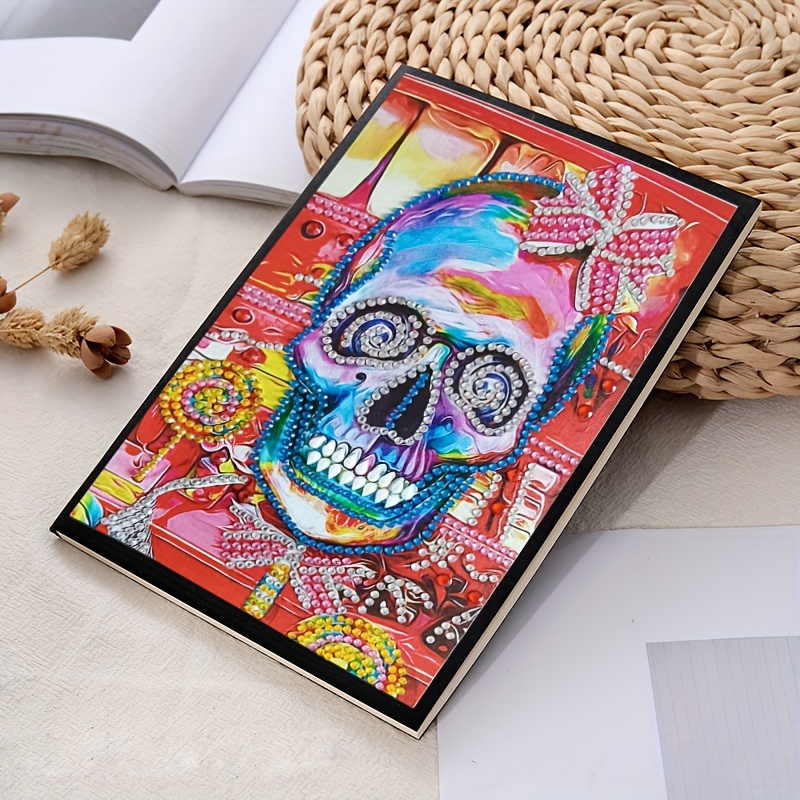 Diamond Painting Notebook Sketchbook Notepad Diamond - Temu