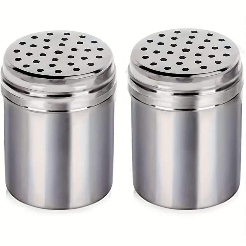 3 Basic Salt and Pepper Set with Stainless Steel Top - Room Essentials™