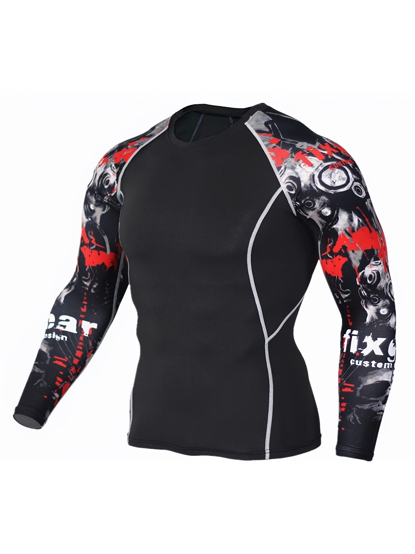 Men's Ski Underwear Sport Compression Second Skin Long Sleeve Shirt +  Bottom 2 piece Tracksuit Rashguard Fitness Running Suit - AliExpress