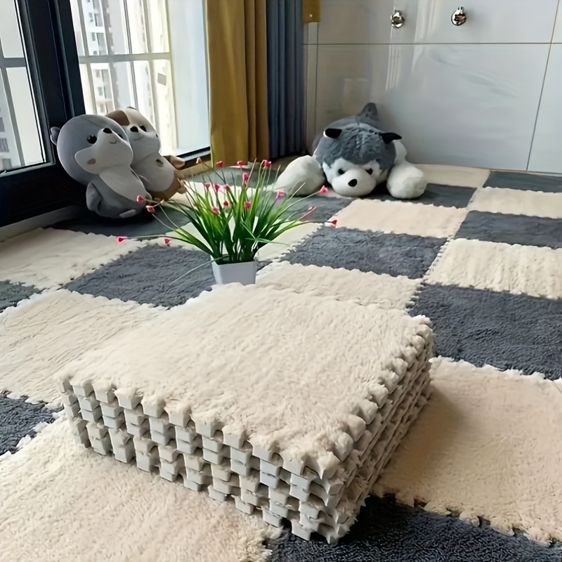 6pcs Frei Kombinierbare Teppich splicing matte Haustiermatte