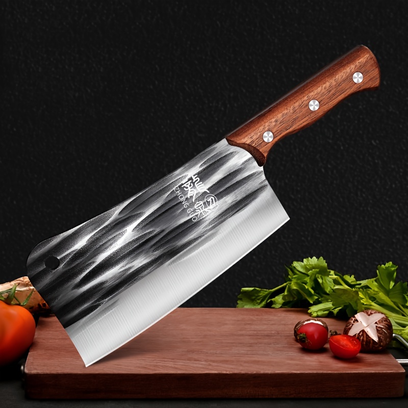 Chef Knife Cleaver Knife Meat Butcher Knife Bone Chopping - Temu