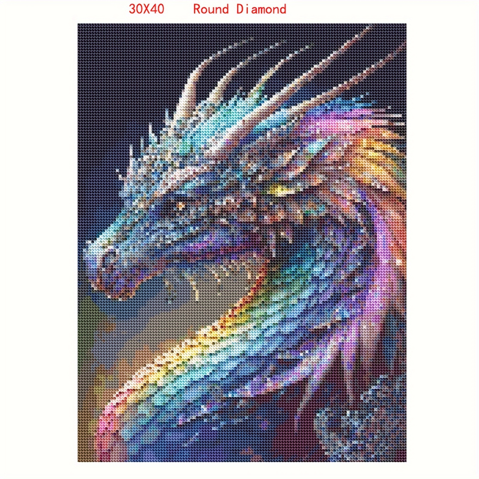 5d Diamond Painting Kits For Adults, 5d Diamond Art Kits Adults Fox, Full  Drill Diamond Painting Kits Animal Gem Painting For Home Decor 30x40 Cm