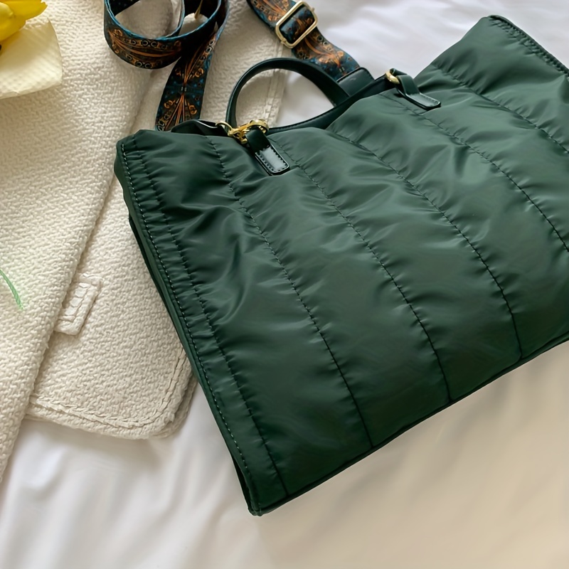 Time Concept Ultra Lightweight Quilted Shoulder Bag