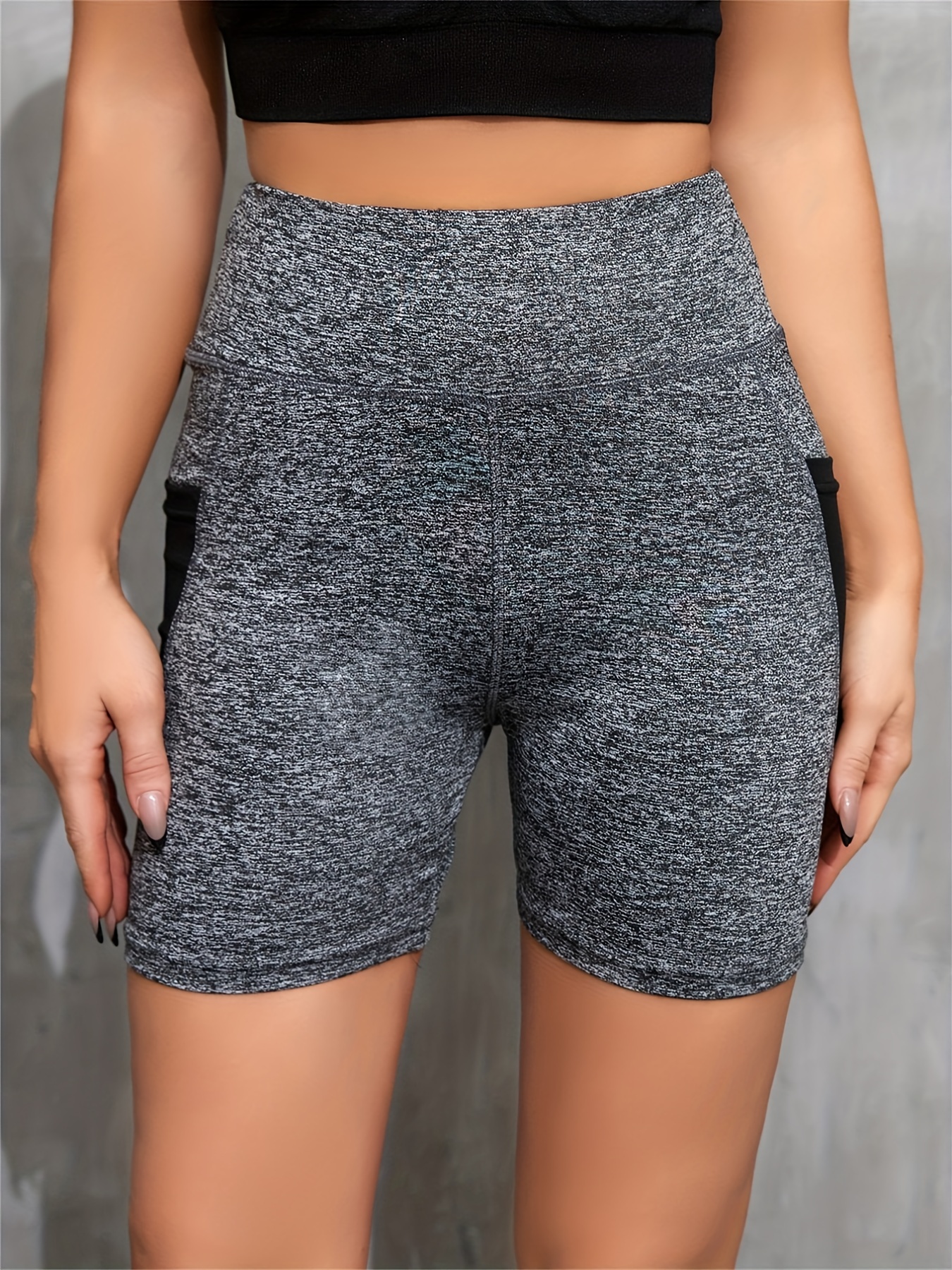 Pantalones cortos de LICRA sin costuras para mujer, mallas deportivas con  realce de glúteos para Yoga, correr, ciclismo, Fitness, cintura alta,  gimnasio - AliExpress
