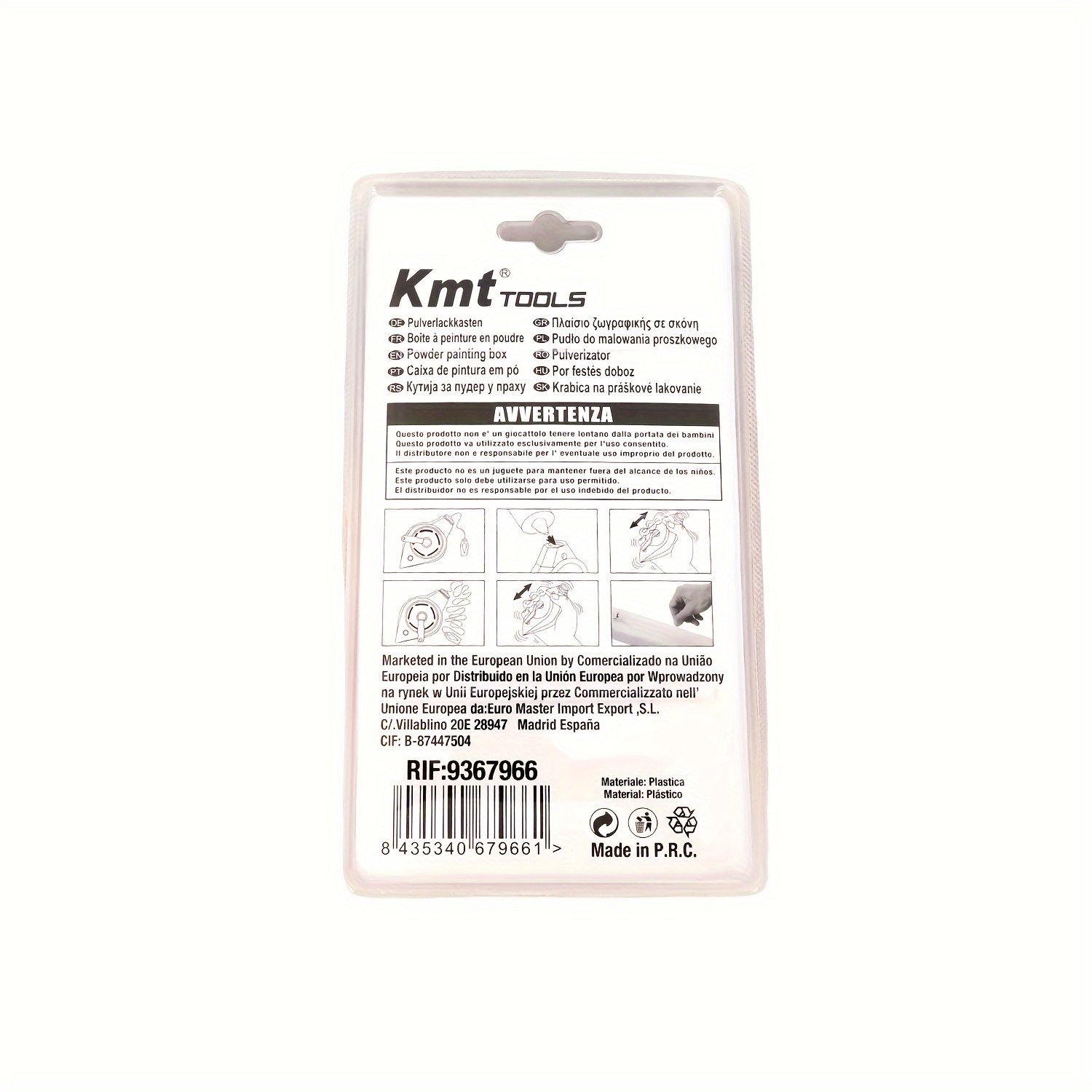 KMT 98FT Professional Chalk Line Reel & Chalk Powder Combo Pack