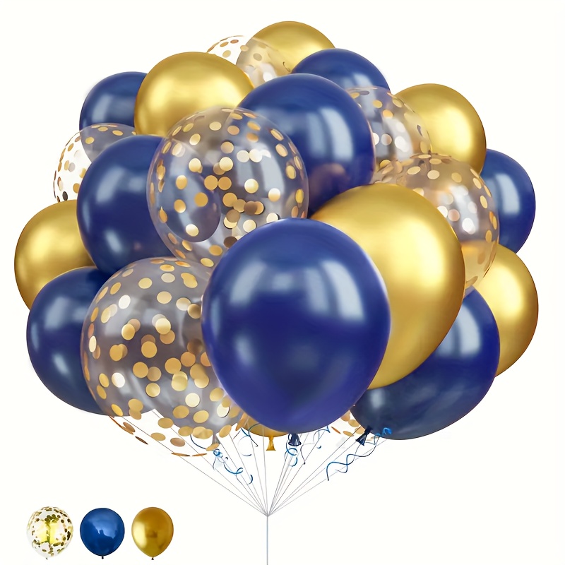 1 año con globo dorado. la celebración del aniversario. los globos