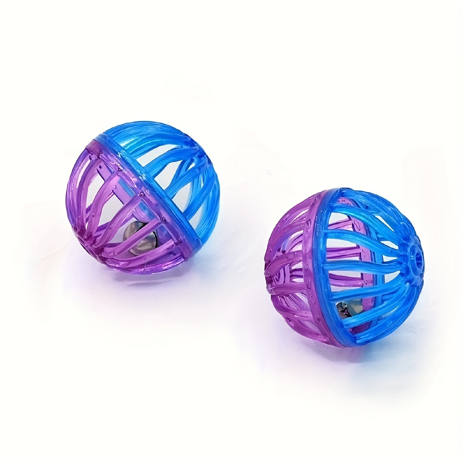 Interactive Cat Toys - Hollow Ball With Bell For Small, Medium