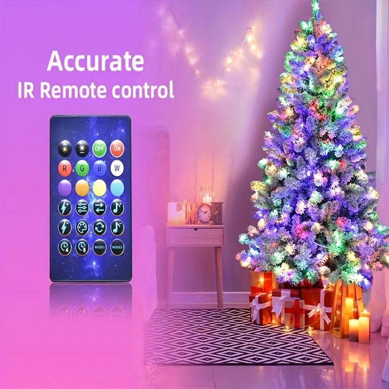 DIY Smart Christmas Tree Lights APP Remote Control String Lights