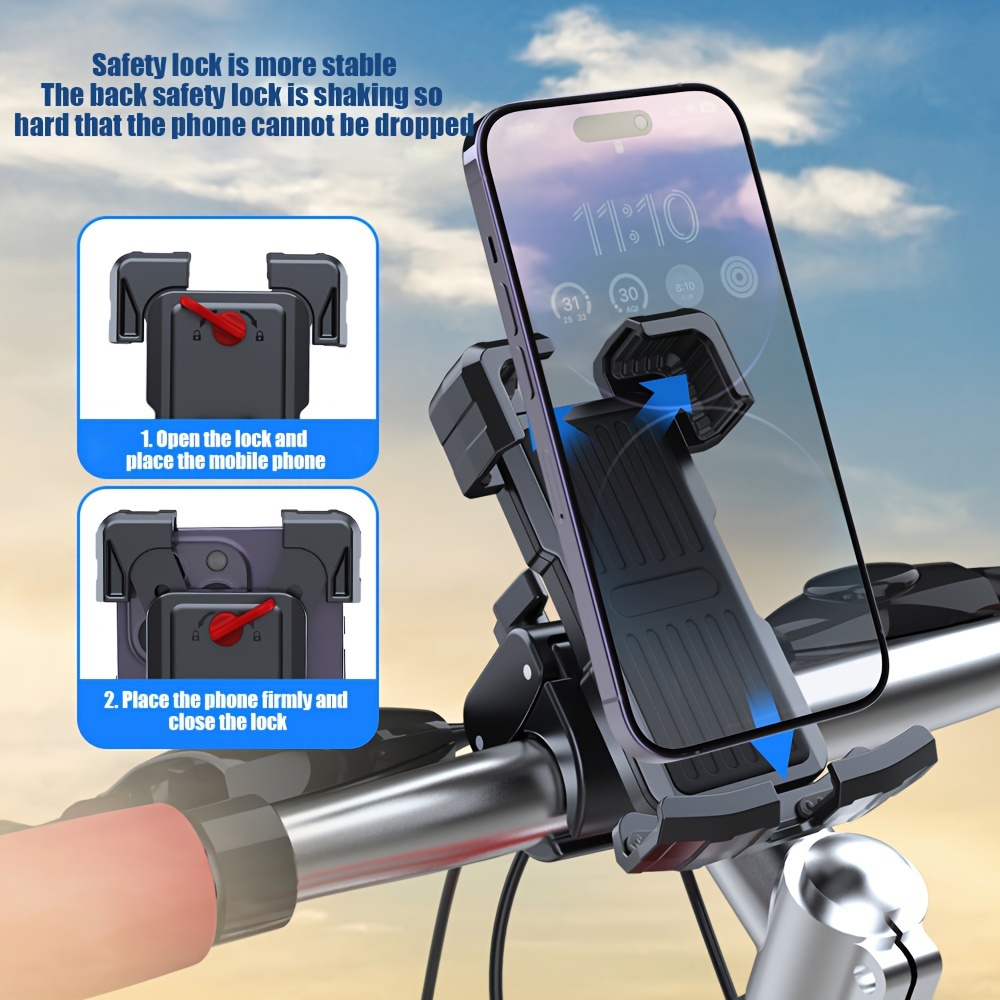 Bike Phone Holder Motorrad handyhalterung Motorrad lenker - Temu