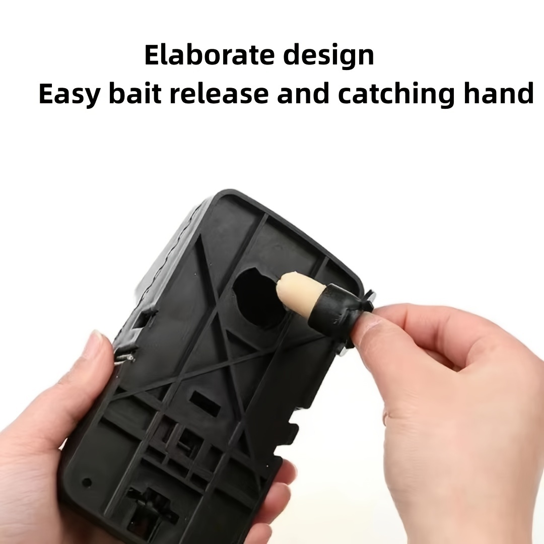 Small, Effective Mousetrap With Easy-to-use Bait Cup - Catch Those Pesky  Mice! - Temu Japan